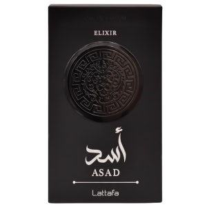 Asad Elixir Lattafa 100 ml, apa de parfum, barbati - Img 3