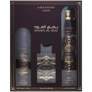 Bade'e Al Oud Amethyst Lattafa 600 ml, eau de parfum, unisex, set - Img 2
