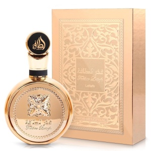 Fakhar Extrait Gold Lattafa Pride 100 ml, apa de parfum, barbati - Img 4