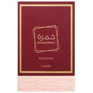 Khamrah Dukhan Lattafa 100 ml, apa de parfum, unisex - Img 5