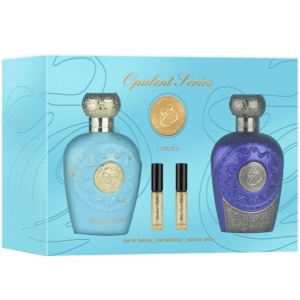 Opulent Collection Dubai & Blue Oud Elixir Lattafa 2x100 ml, apa de parfum, unisex, set