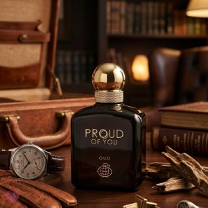Proud of You Oud Fragrance World 100 ml, apa de parfum, barbati - Img 5