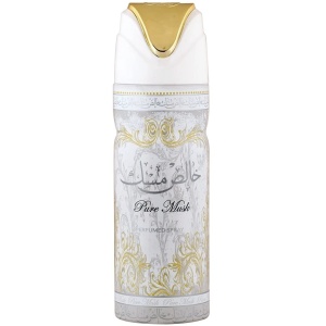 Pure Musk Lattafa 100 ml, apa de parfum + 50 ml deodorant spray, femei - Img 5