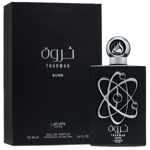 Tharwah Silver Lattafa Pride 100 ml, apa de parfum, barbati - Img 2