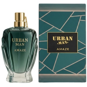 Urban Man Amaze Fragrance World 90 ml, apa de parfum, barbati - Img 2