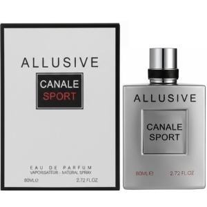 Allusive Canale Sport Fragrance World 80 ml, apa de parfum, barbati - Img 2