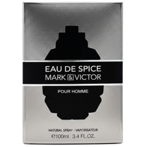 Eau De Spice Mark & Victor Fragrance World 100 ml, eau de parfum, men - Img 3