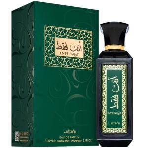 Ente Faqat Lattafa 100 ml, apa de parfum, unisex - Img 4