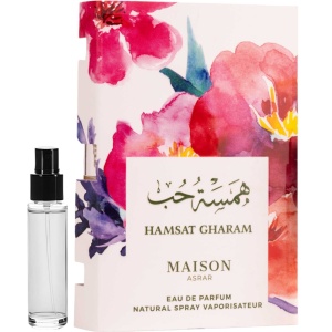 Hamsat Gharam Maison Asrar 2 ml, apa de parfum, unisex, mostra