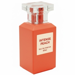 Intense Peach Fragrance World 80 ml, apa de parfum, unisex - Img 3