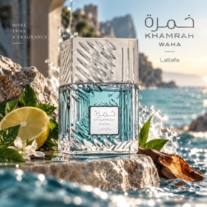 Khamrah Waha Lattafa 100 ml, eau de parfum, unisex - Img 6