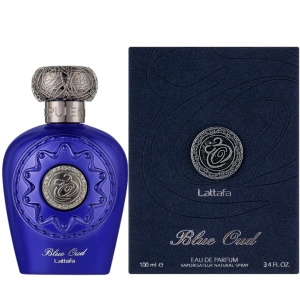 Opulent Blue Oud Lattafa 100 ml, eau de parfum, men - Img 2