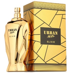 Urban Man Elixir Fragrance World 90 ml, apa de parfum, barbati - Img 2