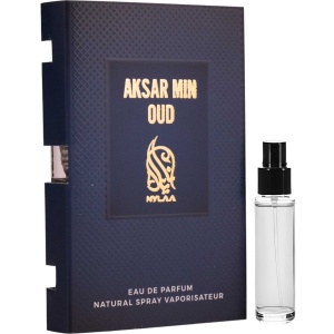 Aksar Min Oud Nylaa 2 ml, eau de parfum, men, sample - Img 1