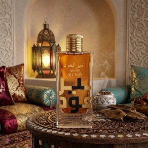 Ameer Al Oudh Intense Lattafa 100 ml, eau de parfum, unisex - Img 8