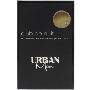 Club De Nuit Urban Man Armaf 105 ml, eau de parfum, men - Img 6