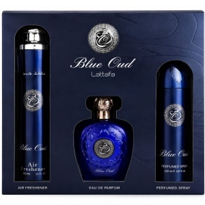 Opulent Blue Gift Set 3 pieces Lattafa 600 ml, men