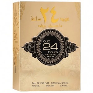 Oud 24 Hours Gold Majestic Ard Al Zaafaran 100 ml, apa de parfum, unisex - Img 4