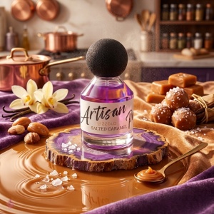 Salted Caramel Artisan Perfumery Fragrance World 80 ml, men de parfum, unisex - Img 5