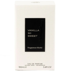 Vanilla So Sweet Fragrance World 100 ml, apa de parfum, unisex - Img 4