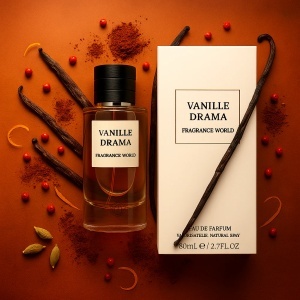 Vanille Drama Fragrance World 80 ml, apa de parfum, unisex - Img 4