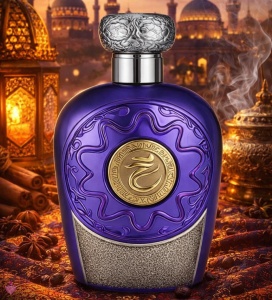 Opulent Blue Oud Elixir Lattafa 100 ml, apa de parfum, barbati - Img 8