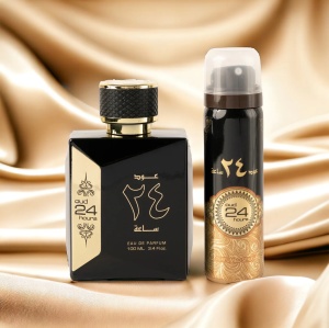 Oud 24 Hours Ard Al Zaafaran 100 ml, eau de parfum + 50 ml deodorant spray, unisex - Img 4