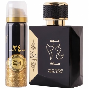 Oud 24 Hours Ard Al Zaafaran 100 ml, eau de parfum + 50 ml deodorant spray, unisex