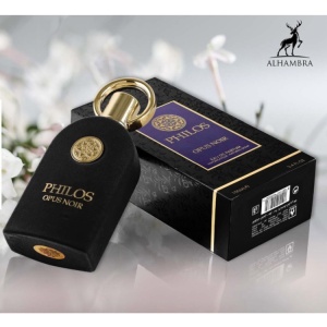 Apa de Parfum Arabesc Opus Noir Philos Unisex Cutie Neagra 100 ml 