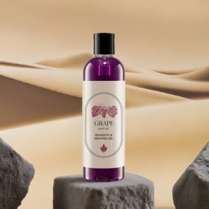 Shower Gel & Shampoo Grape (Grapes) 12 Notes 350 ml - Img 5