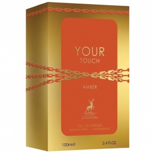 Your Touch Amber Maison Alhambra 100 ml, apa de parfum, unisex - Img 4