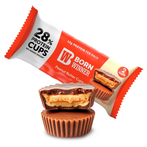 BW1089 - BW Protein Chocolate Cups with Peanut Cream 2 x 21g