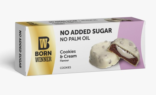 BW1069 Cookies No Added Sugar Cookies Cream 100 gr