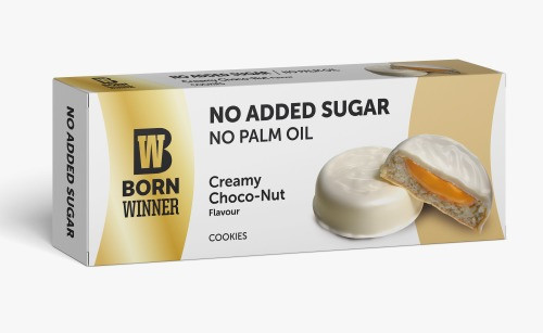 BW1072 Cookies No Added Sugar Creamy Choco-Nut 100 gr