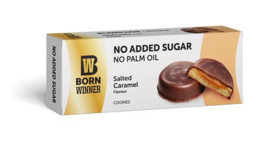 BW1087 Cookies NO ADDED SUGAR Salted Caramel 100 GR
