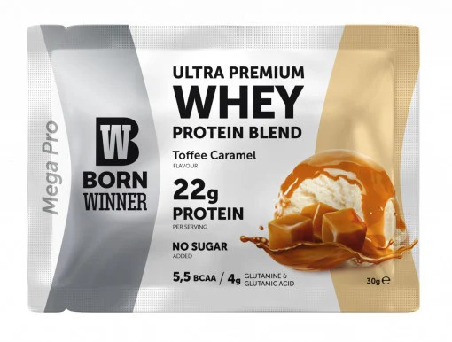 BW1056 Whey sachet - Toffee Caramel 30g