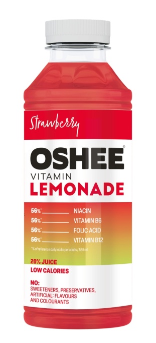 VITAMIN LEMONADE STRAWBERRY 555ml - SGR