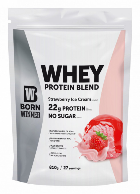 BW1065 WHEY DOYPACK STRAWBERRY ICE CREAM 810g