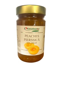 Dulceata de piersici, 60%, continut redus de zahar