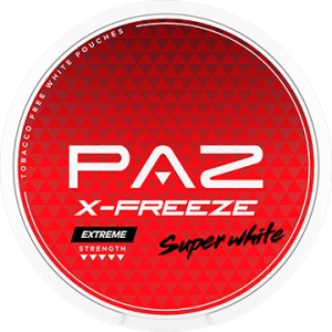 PAZ X-Freeze Nicotine Pouches 14.4mg