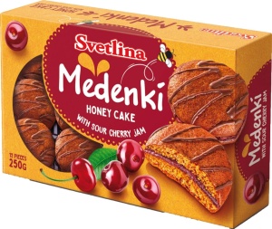 Fursecuri cu Miere Svetlina cu Vișine 250g