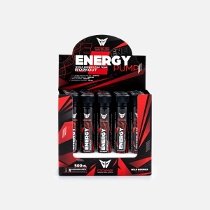 PRIME SUPPLEMENTS, Energy Pump Shot - Wild berries 20 x 25ml