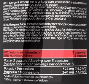 PRIME SUPPLEMENTS, Potassium Complex 80 caps - Img 2