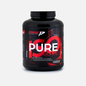 PRIME SUPPLEMENTS, Pure Isolate 2kg/74 serv - Strawberry Cheesecake