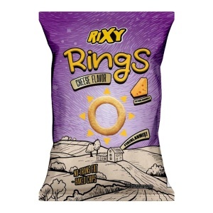 RIXY RING CHEDDAR CHEESE 65 GR