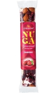 Nuga Creta Mel cu Migdale și Merișor 75g
