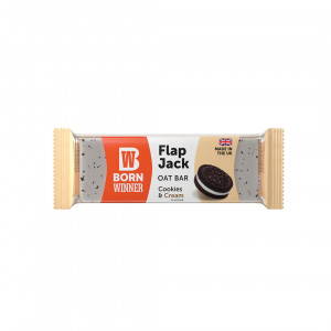 BW1039 Flapjack bars - COOKIES & CREAM 100 gr - Img 1