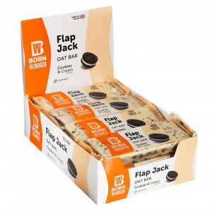 BW1039 Flapjack bars - COOKIES & CREAM 100 gr - Img 2