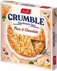 Tartă Svetlina Crumble cu Pere și Ciocolată 350g