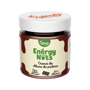 Crema de alune de padure fara zahar adaugat - 35% alune, 200gr